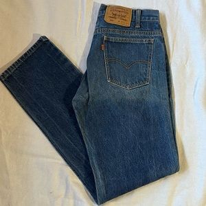 Vintage Levi's Denim Jeans - 505 Straight Leg - W32 L32